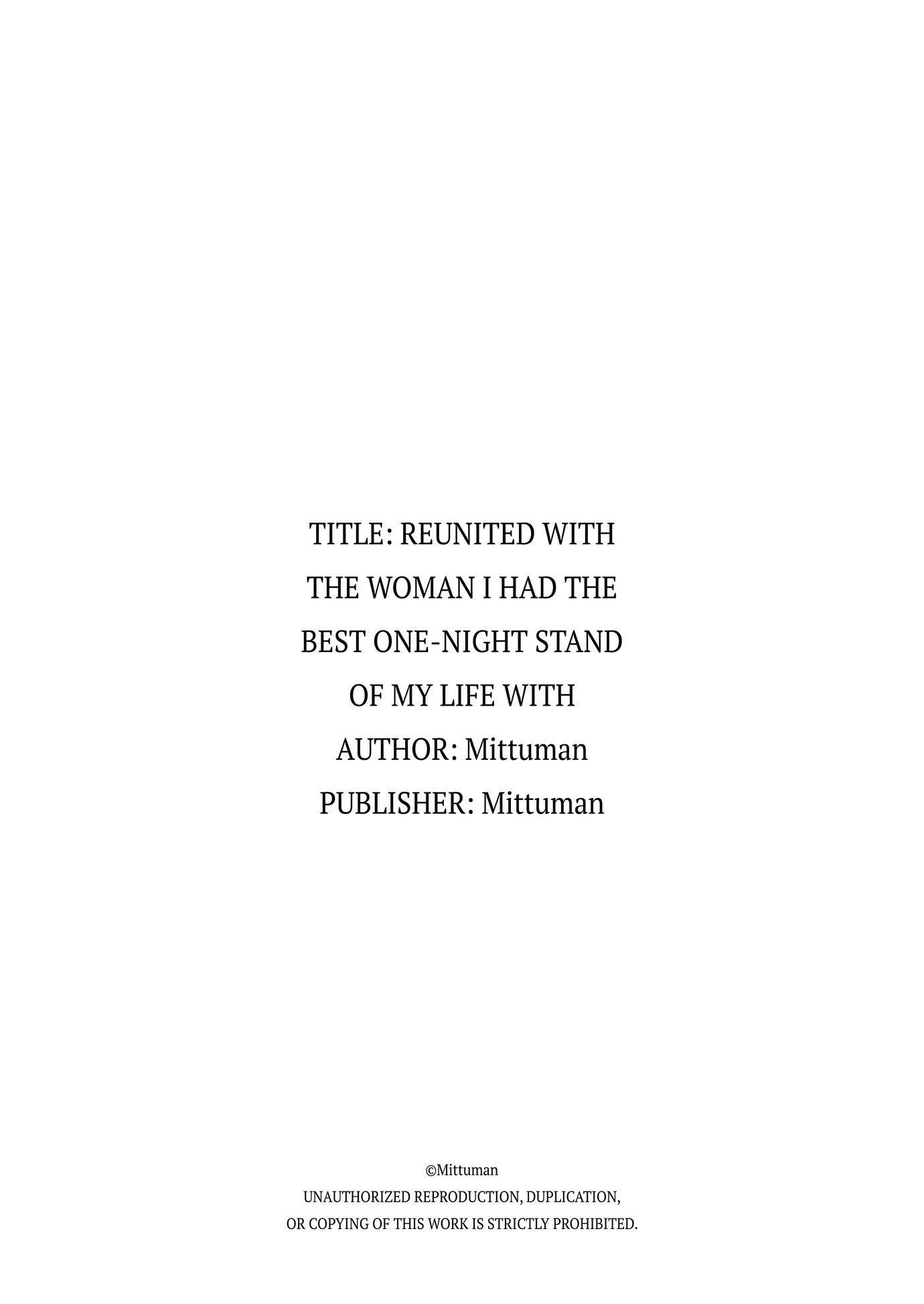 Reunited With The Woman I Had The Best One-night Stand Of My Life With Chapter 1000 Page 42